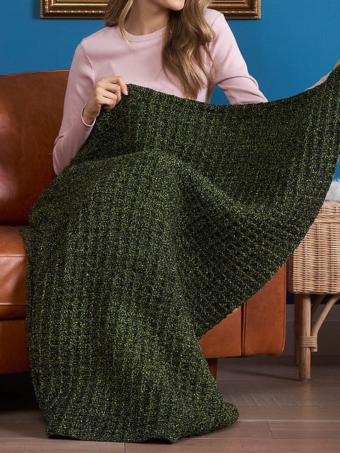 Night Garden Blanket by Yarnspirations Design Studio
