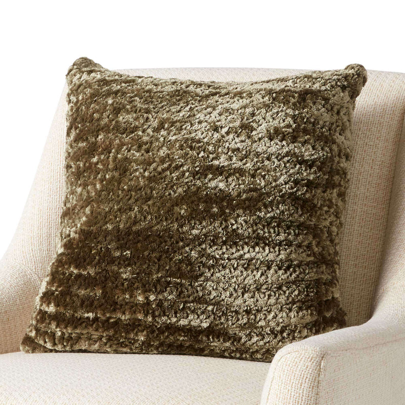 Corded Rib Crochet Pillow by Bernat Design Studio