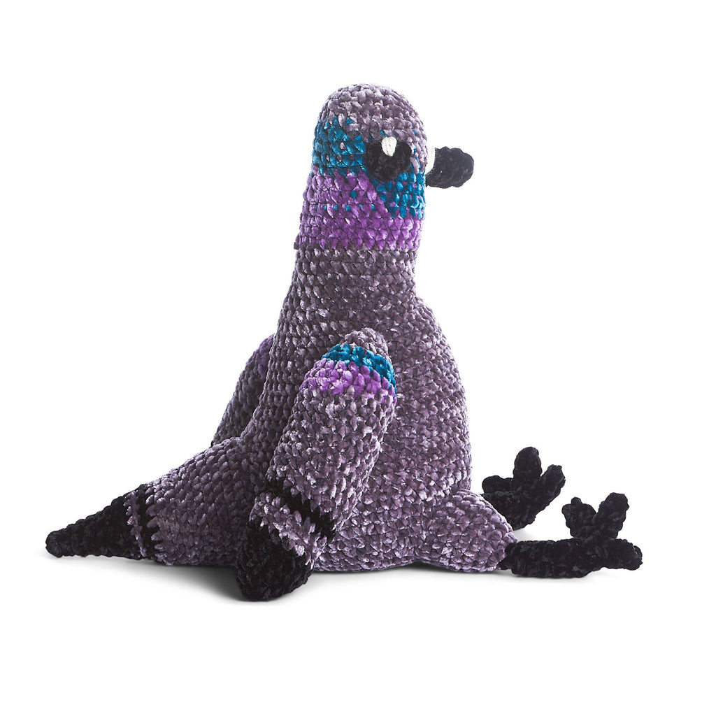 Crochet Gideon the Pigeon by Bernat Design Studio