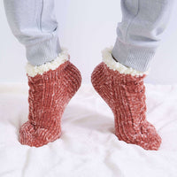 Knit Cabled Reading Socks by Bernat Design Studio