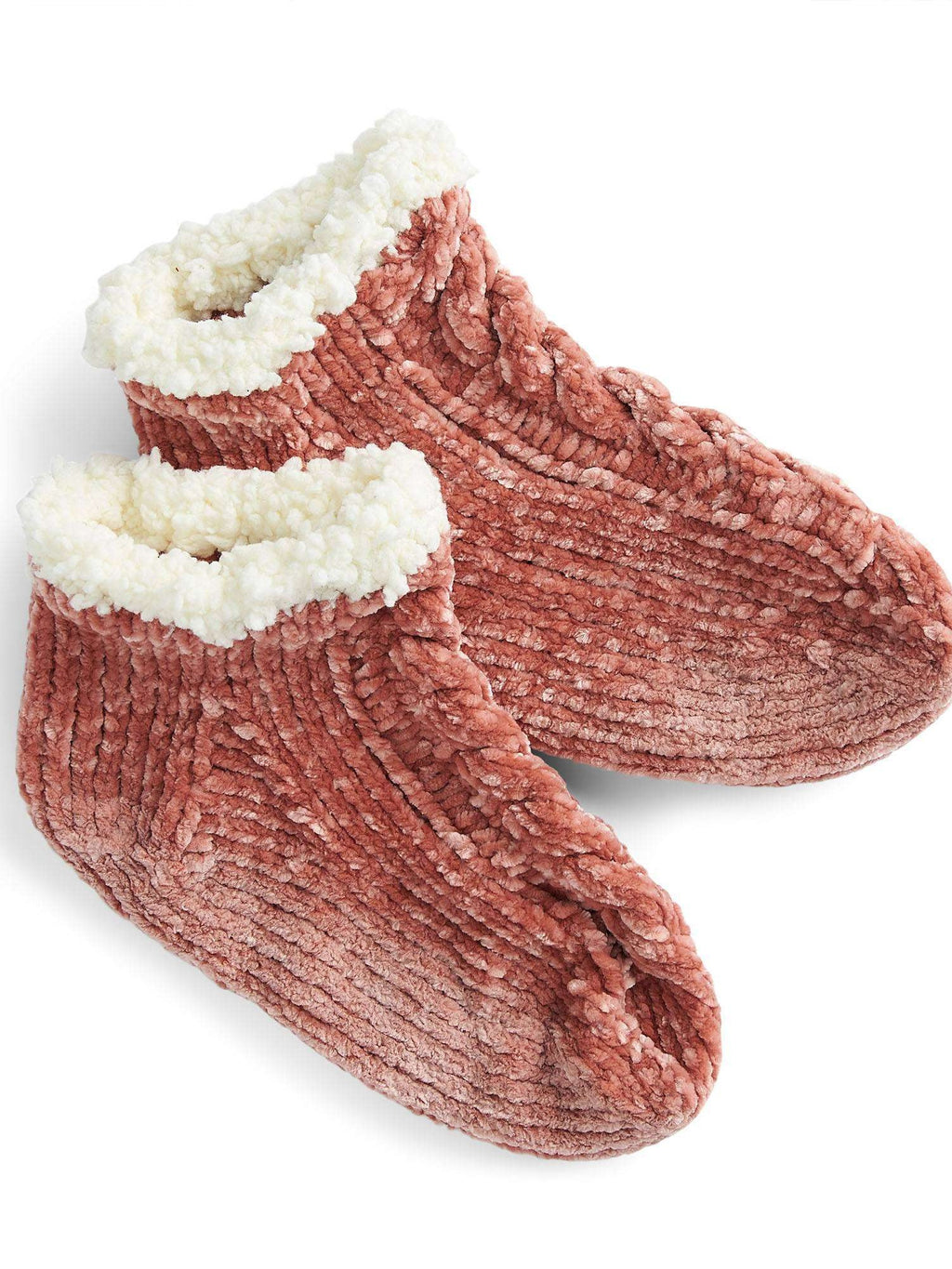 Knit Cabled Reading Socks by Bernat Design Studio