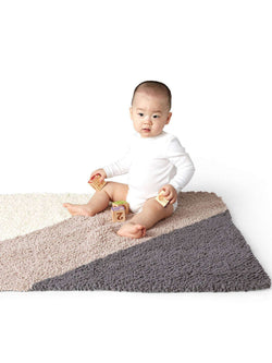 Bias Knit Blanket by Bernat Design Studio