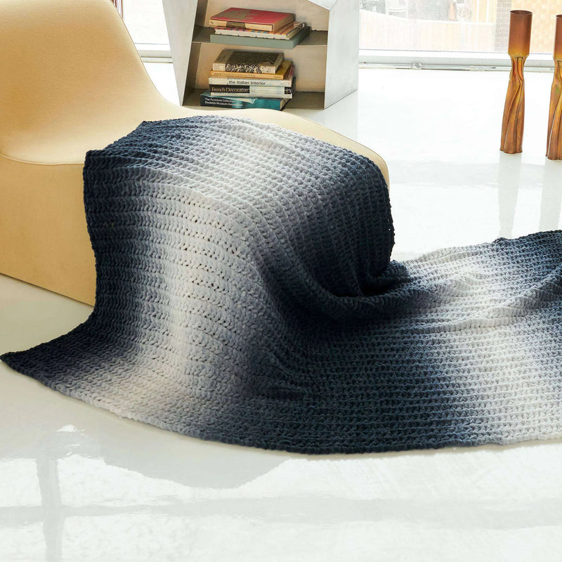 Blink of An Eyelet Knit Blanket
