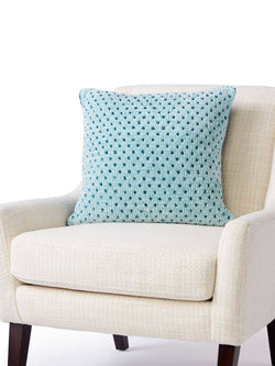 Pretty Polka-Dot Pillow by Bernat Design Studio