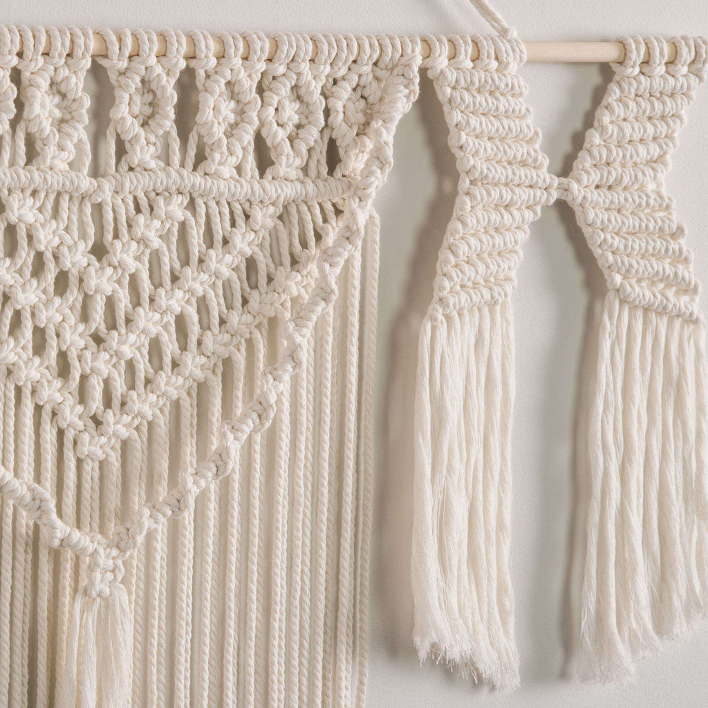 Craft X Marks the Spot Macrame Wall Hanging by Bernat Design Studio