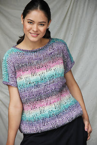 Box Pattern Tee by Noro