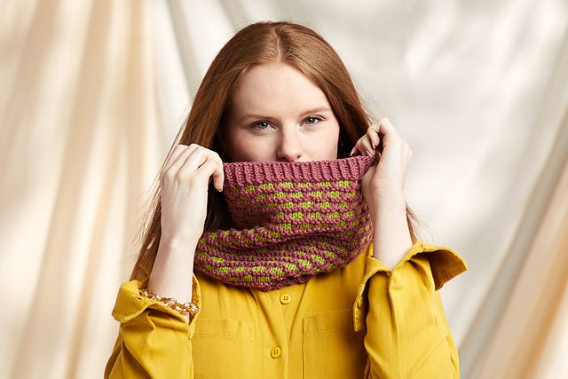 Brick by Brick Cowl by Patty Olson Designs