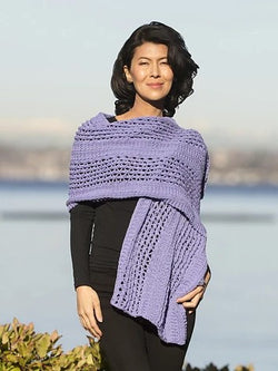 Diamond Lattice Wrap by Laurie Beardsley