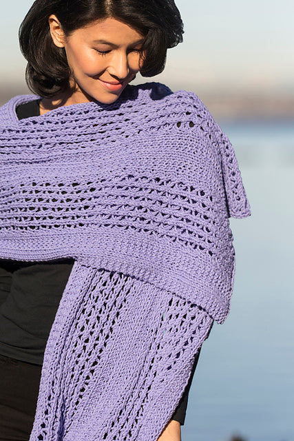 Diamond Lattice Wrap by Laurie Beardsley