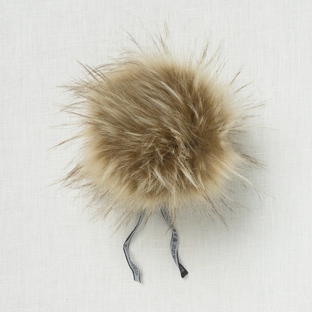 Lovafur Luxe Faux Fur Pom Caramel Raccoon
