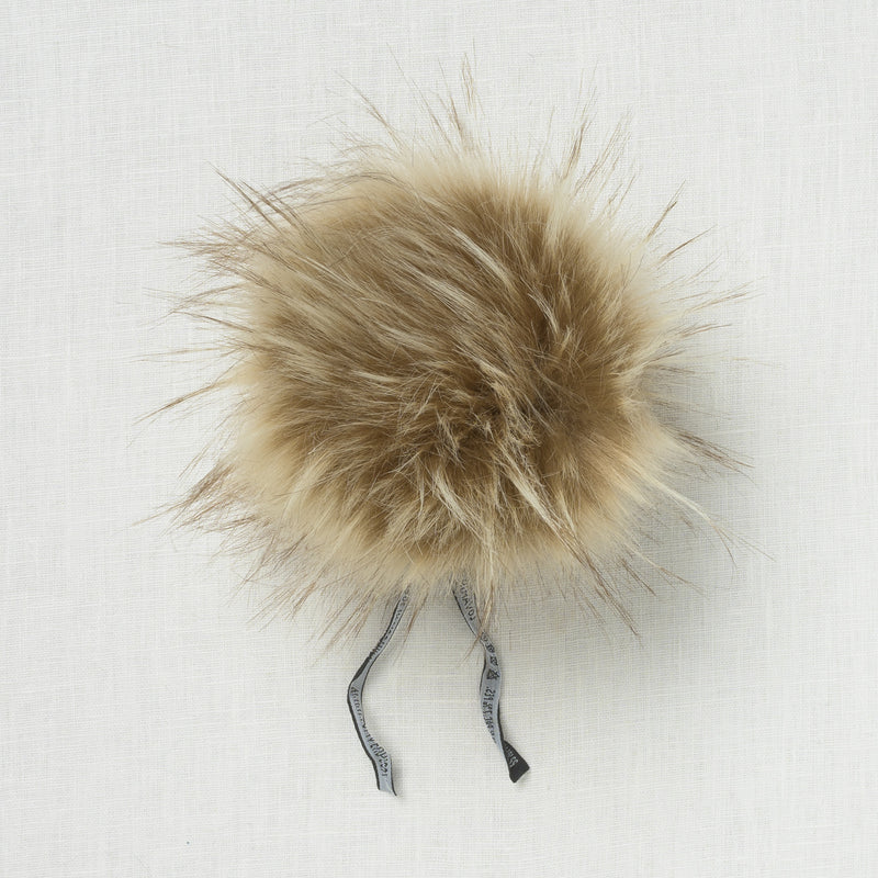 Lovafur Luxe Faux Fur Pom Caramel Raccoon