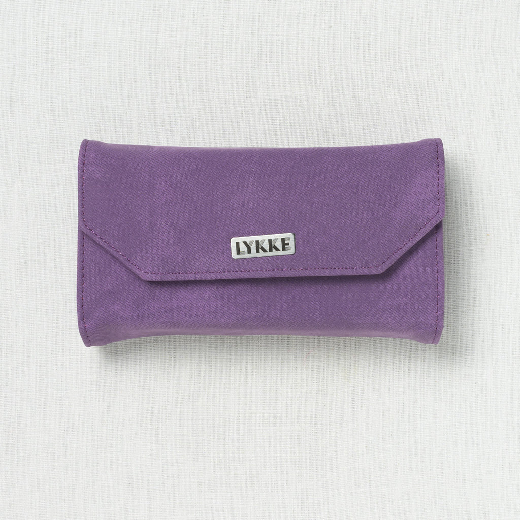 Lykke Indigo 3.5" Interchangeable Circular Needle Set, Violet Denim Case