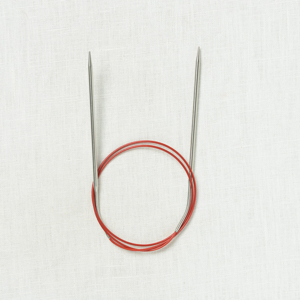 ChiaoGoo Red Stainless Steel Fixed Circular 32"