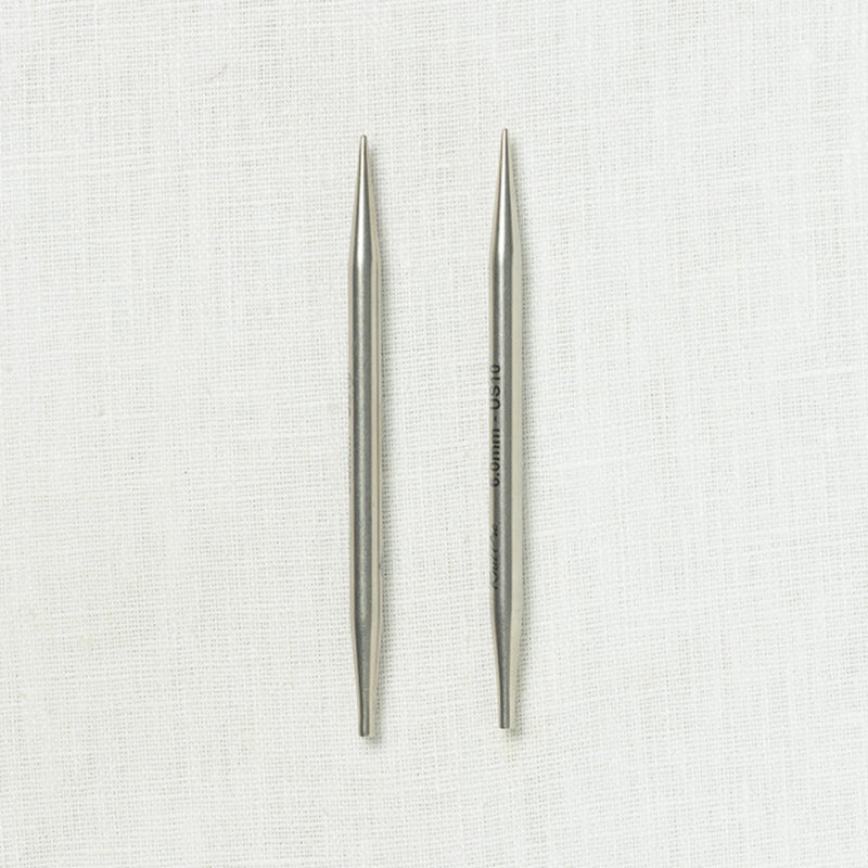 KnitPro Mindful Collection Lace Stainless Steel Interchangeable Needles 5" (Limited Edition)