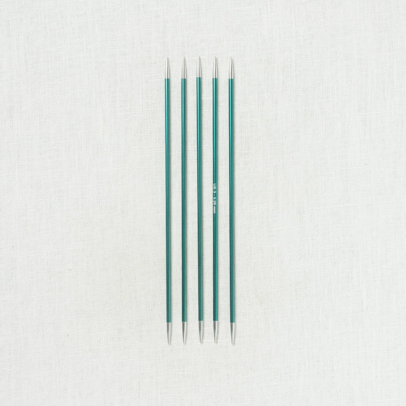 KnitPro Zing Double Point 8"