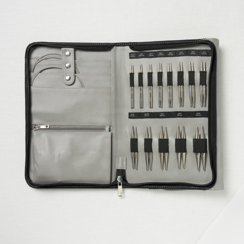 KnitPro Stelo Interchangeable Grande Set 4" US 2.5-15
