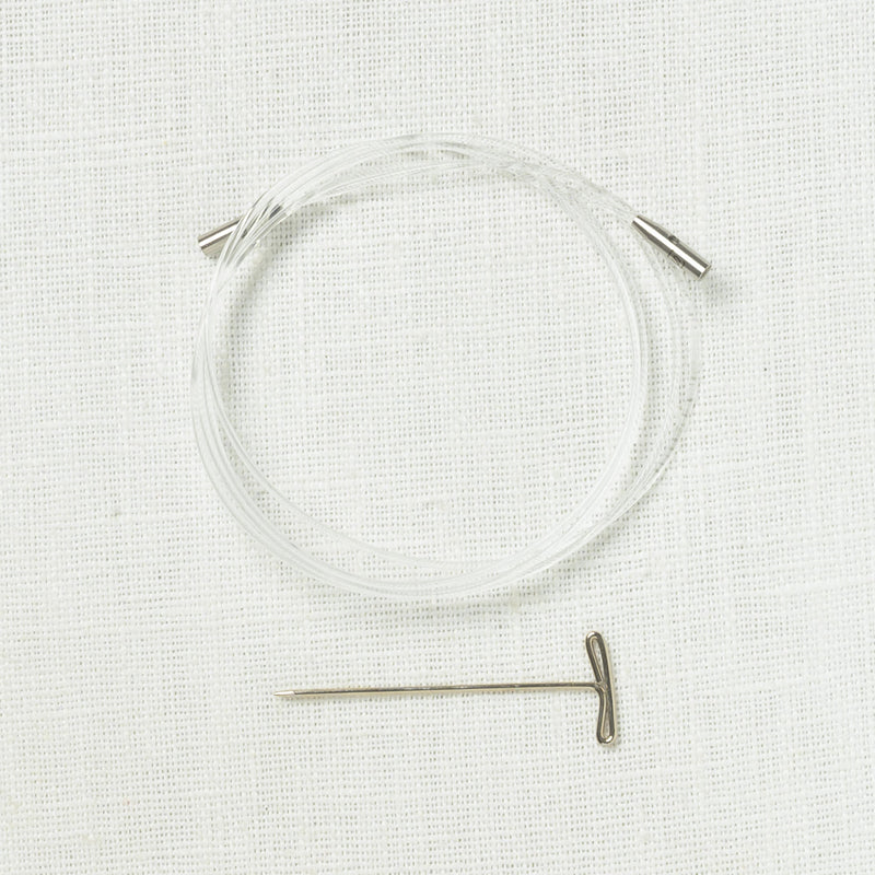 ChiaoGoo Spin Nylon Interchangeable Cable, Small (fits US 2-8 needles) (Limited Edition)
