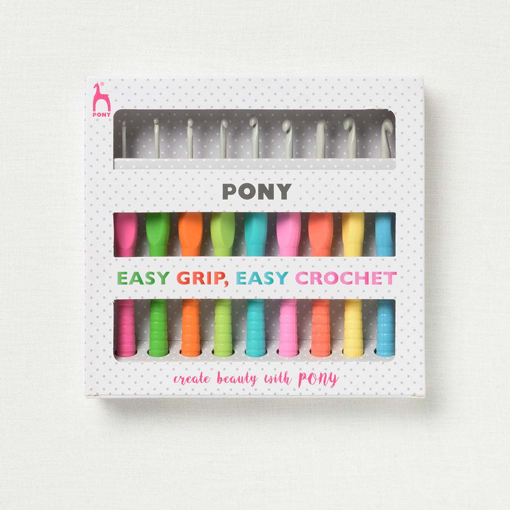Pony Easy Grip Crochet Hook Set