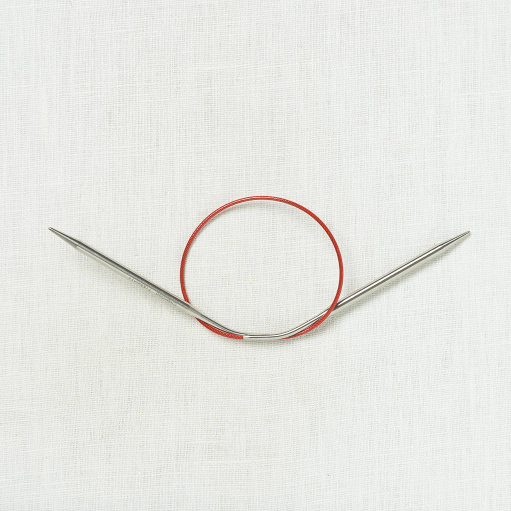 ChiaoGoo Red Stainless Steel Fixed Circular 16"