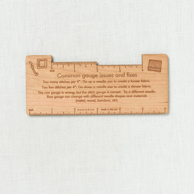 Katrinkles Double-Sided Trouble Shooting Gauge Swatch Tool