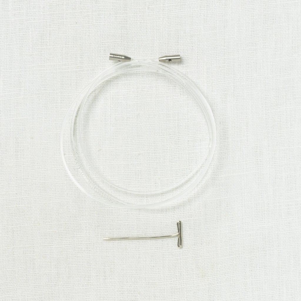 ChiaoGoo Spin Nylon Interchangeable Cable, Large (fits US 9-15 needles) (Limited Edition)