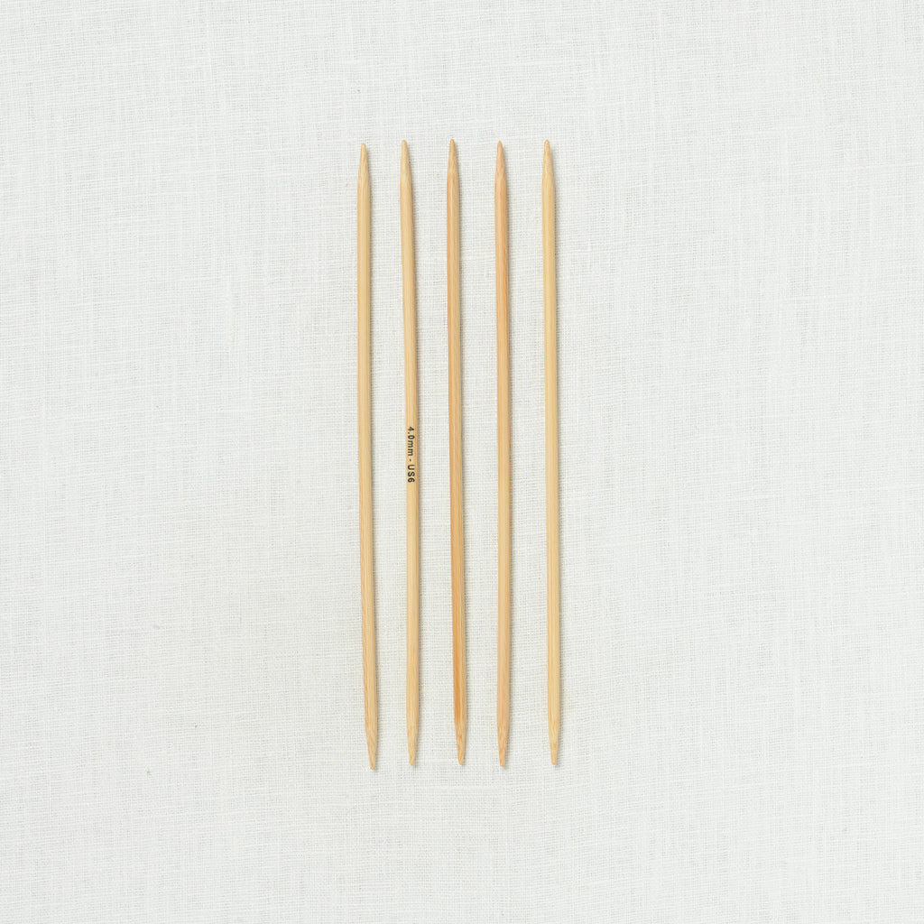 KnitPro Japanese Bamboo Double Point 8"