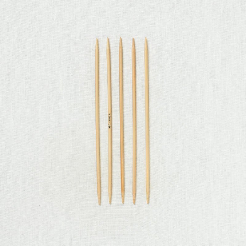 KnitPro Japanese Bamboo Double Point 8"