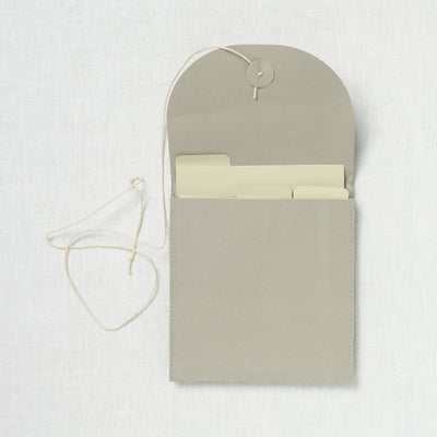 Cocoknits Sweater Project Wallet Gray