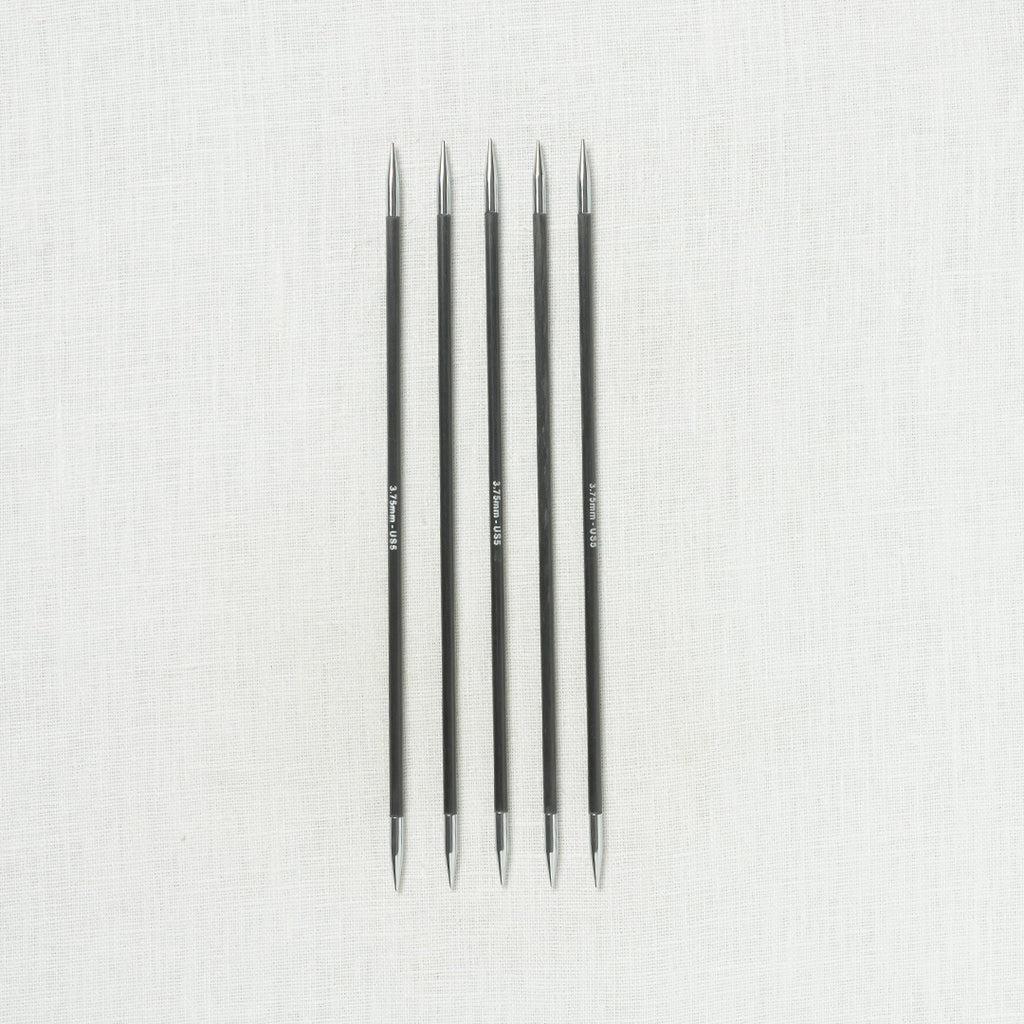 KnitPro Karbonz Double Point 8"