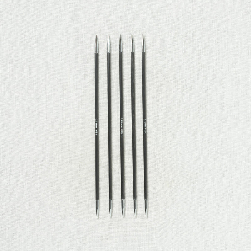 KnitPro Karbonz Double Point 8"