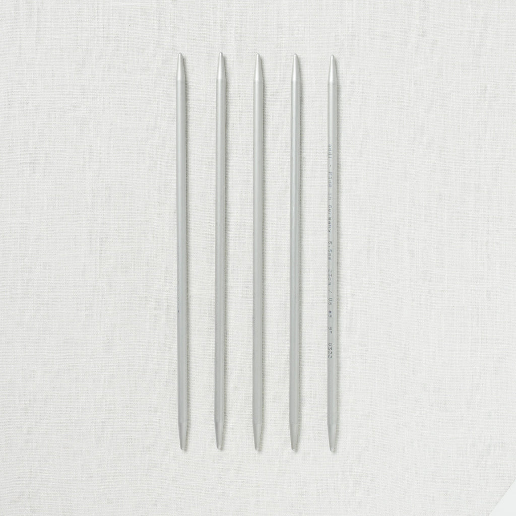Addi Aluminum Double Point 9.5"