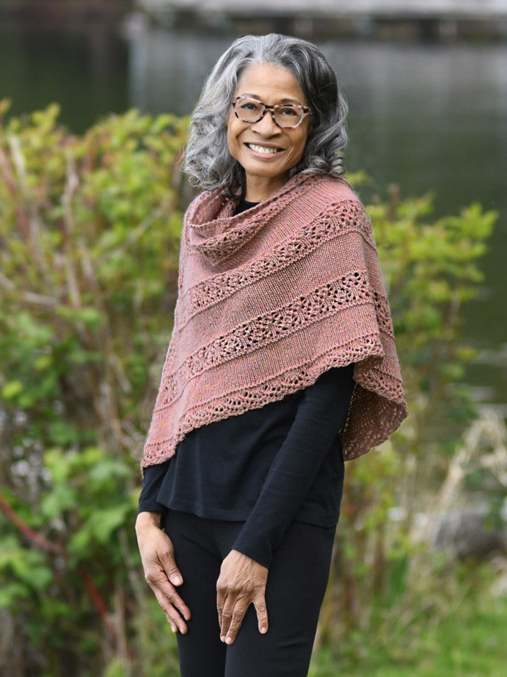 Night and Day Shawl by Shannon Dunbabin