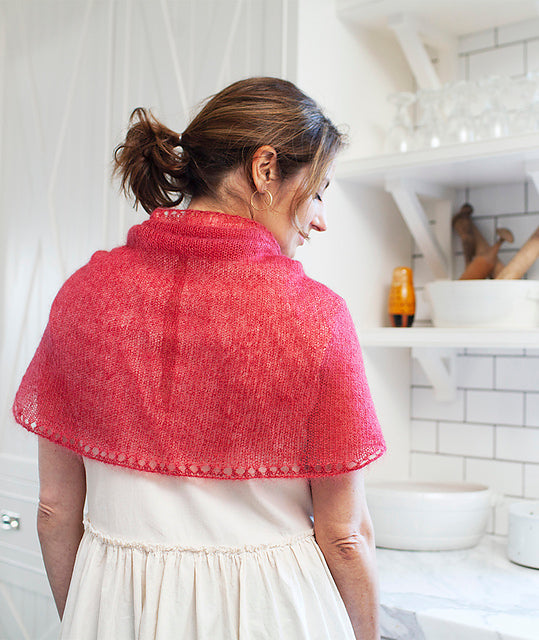Demi Lune Scarf by Churchmouse Yarns and Teas