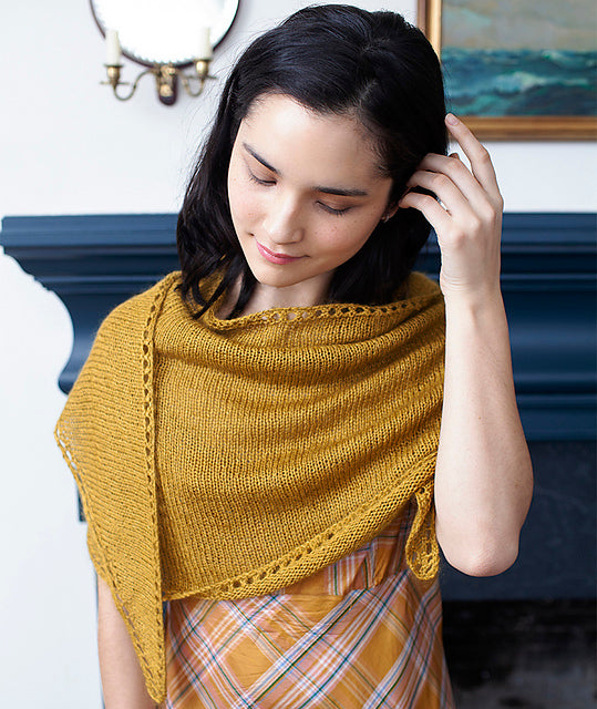 Demi Lune Scarf by Churchmouse Yarns and Teas