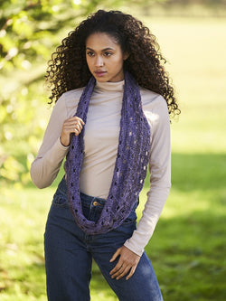 Diamond Dreams Cowl - Double Loop by Susan Ashcroft
