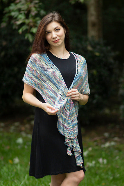 Edisto Shawl by Rachel Brockman