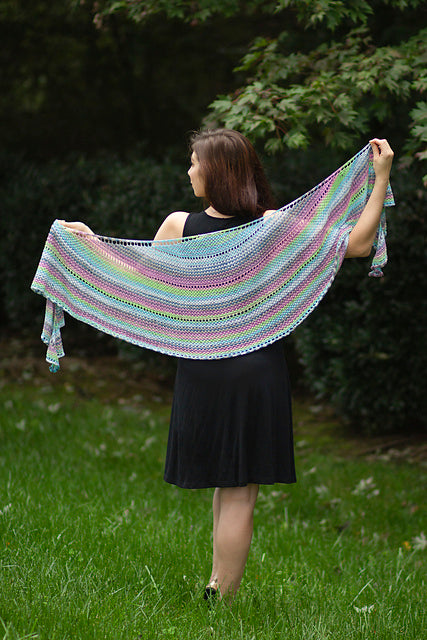 Edisto Shawl by Rachel Brockman