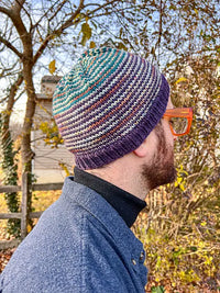 Quilty Spiral Hat by Sarah E. Chapman
