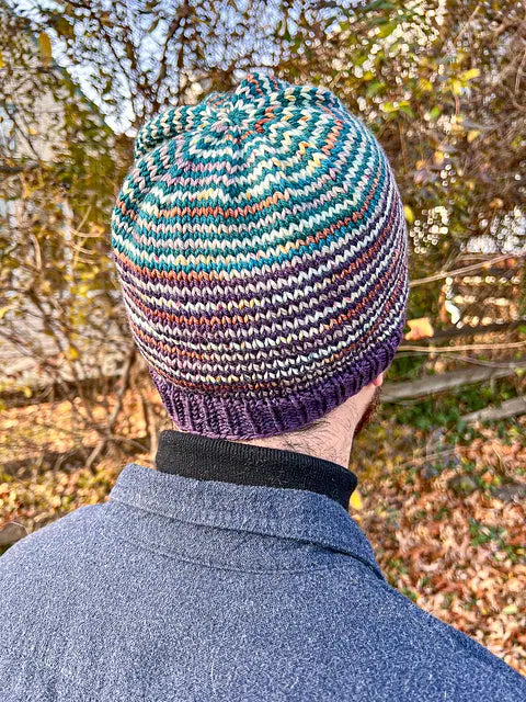 Quilty Spiral Hat by Sarah E. Chapman