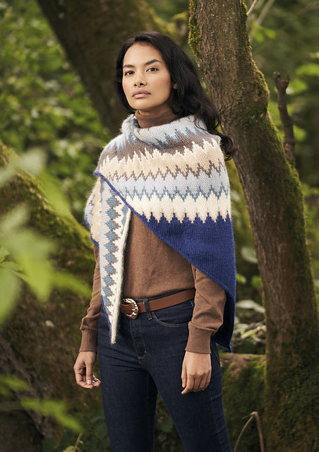 Fairisle Wrap by Quail Studio