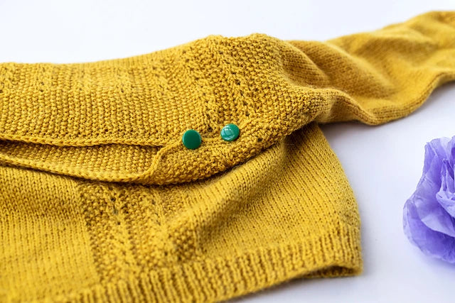 Baby Fiddlehead Pullover by Courtney Kelley