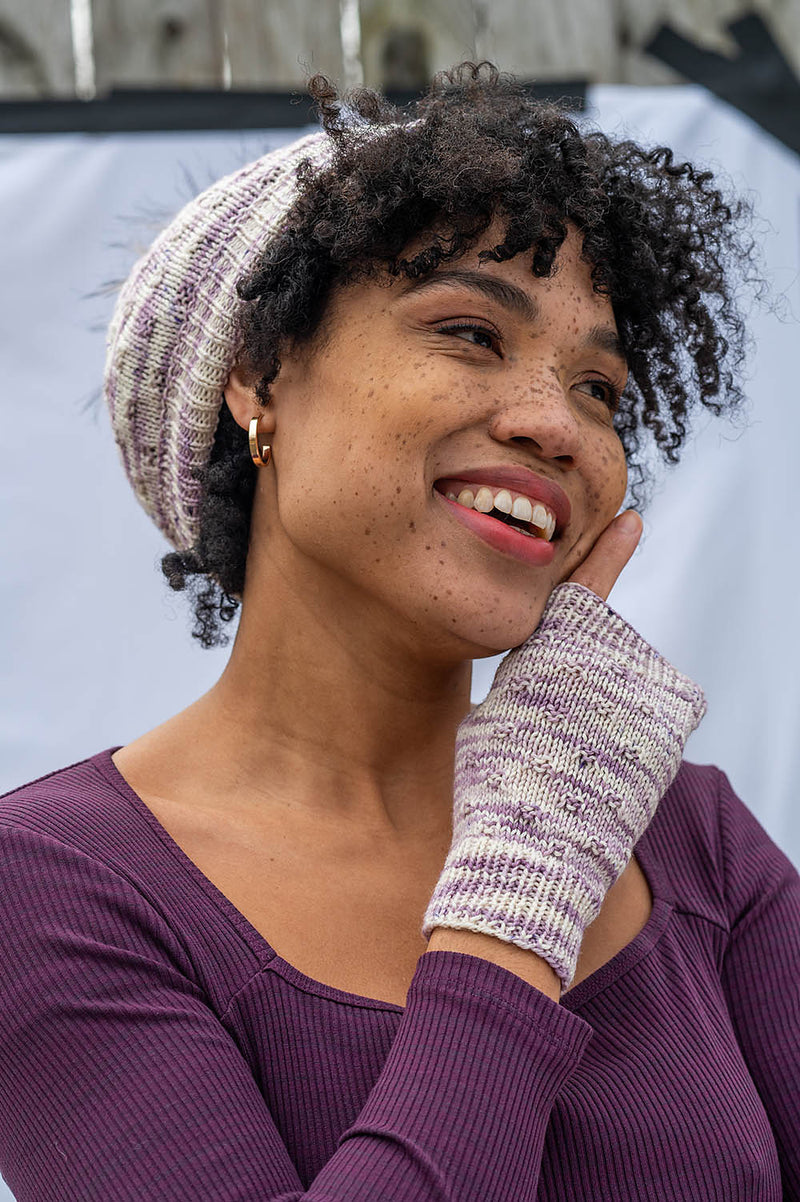 Germantown Hat and Mitts by Åsa Buchta