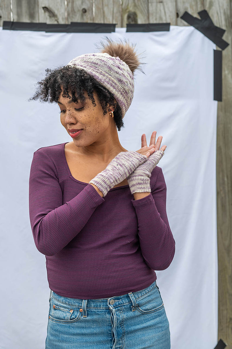 Germantown Hat and Mitts by Åsa Buchta