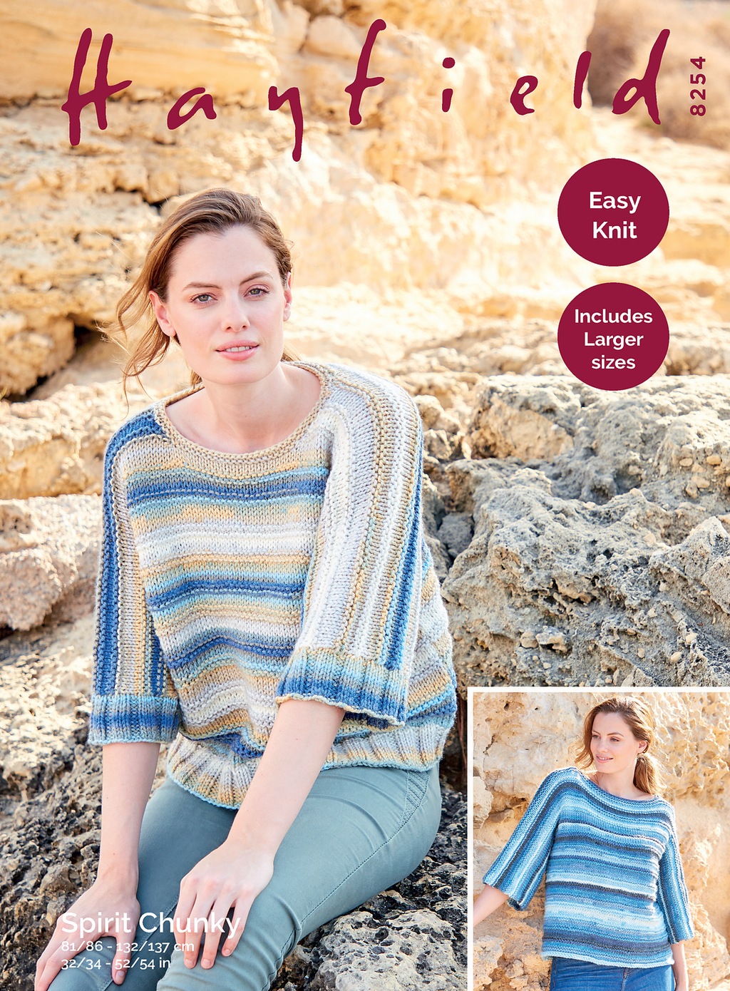 8254 Sweaters by Hayfield