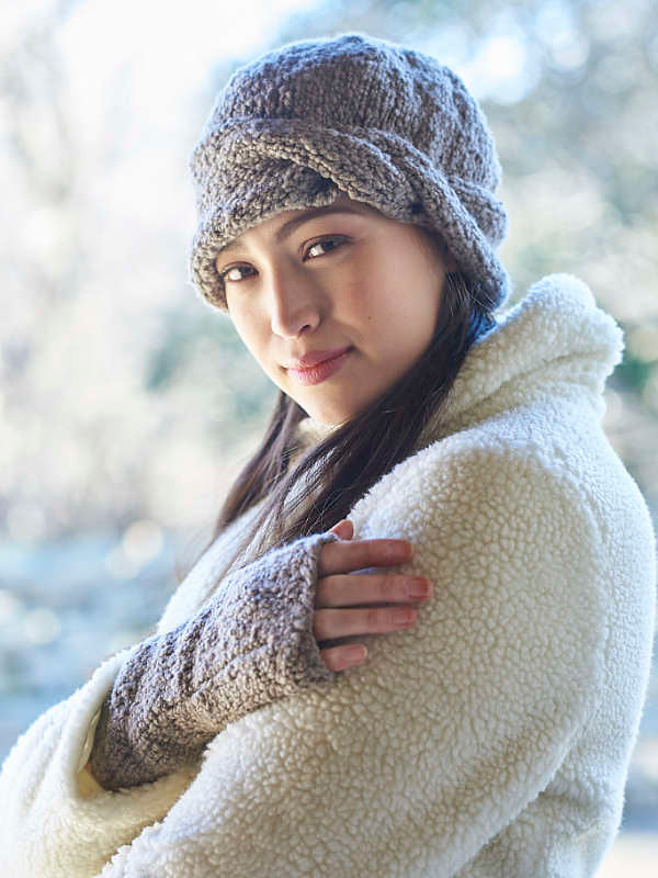 Hilda Hat, Mitts & Headband by Berroco Design Team