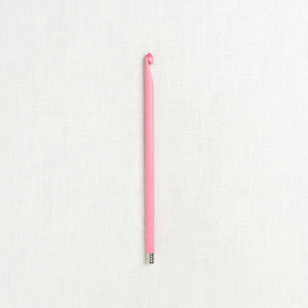 Lykke Blush 6" Crochet Hook Set, Fuchsia Denim Case