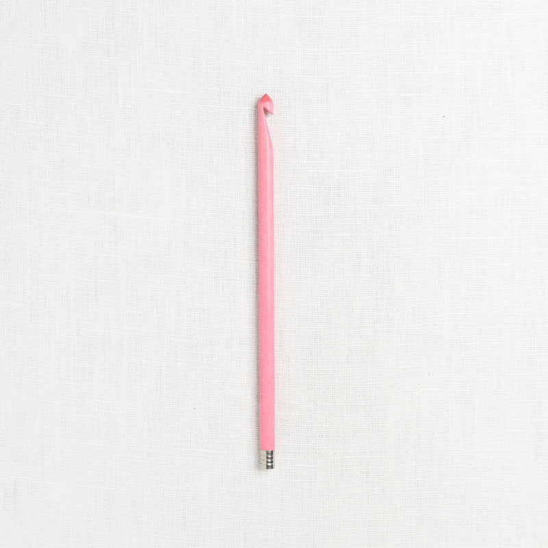 Lykke Blush 6" Crochet Hook Set, Fuchsia Denim Case