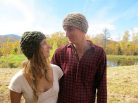 Sideways Cable Hat by Lisa R. Myers