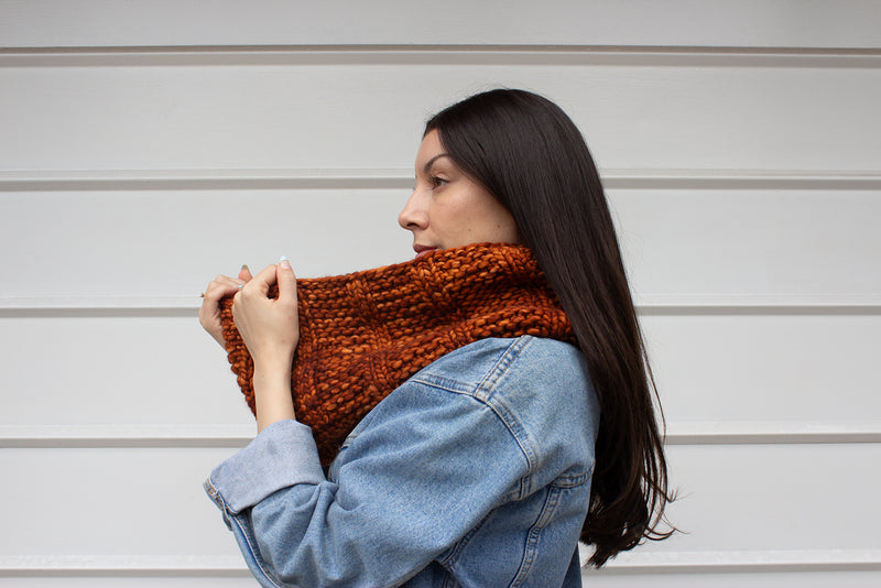 Atardecer Cowl by Florencia Fabró