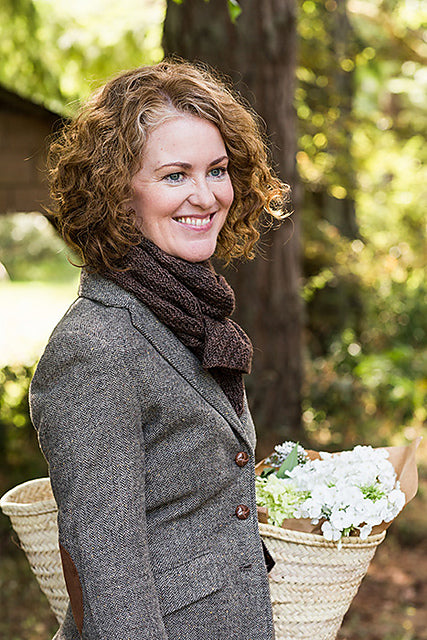 Walking Rib Cowl & Muffler by Churchmouse Yarns and Teas